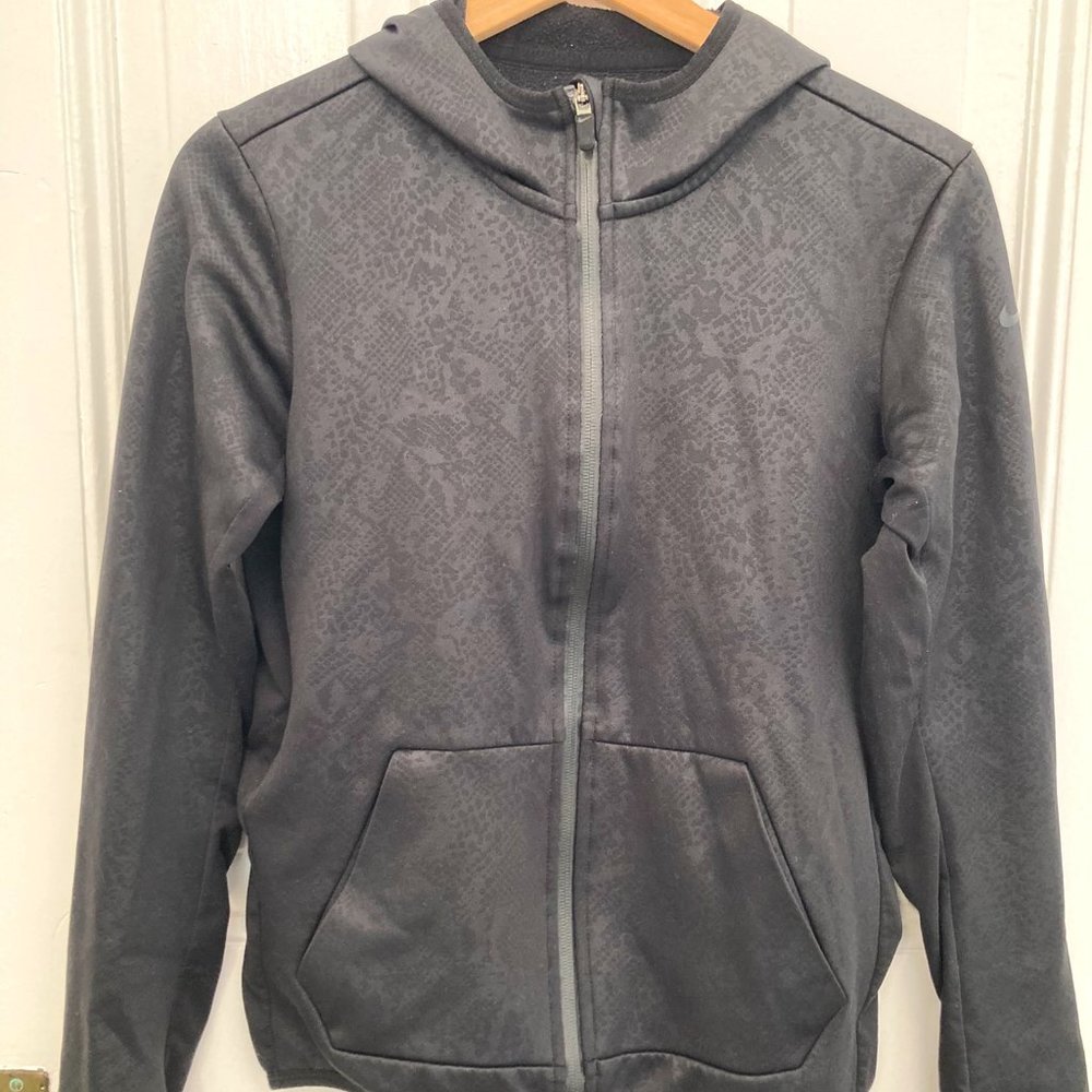 Nike Therma-Fit Black Zip Hoodie